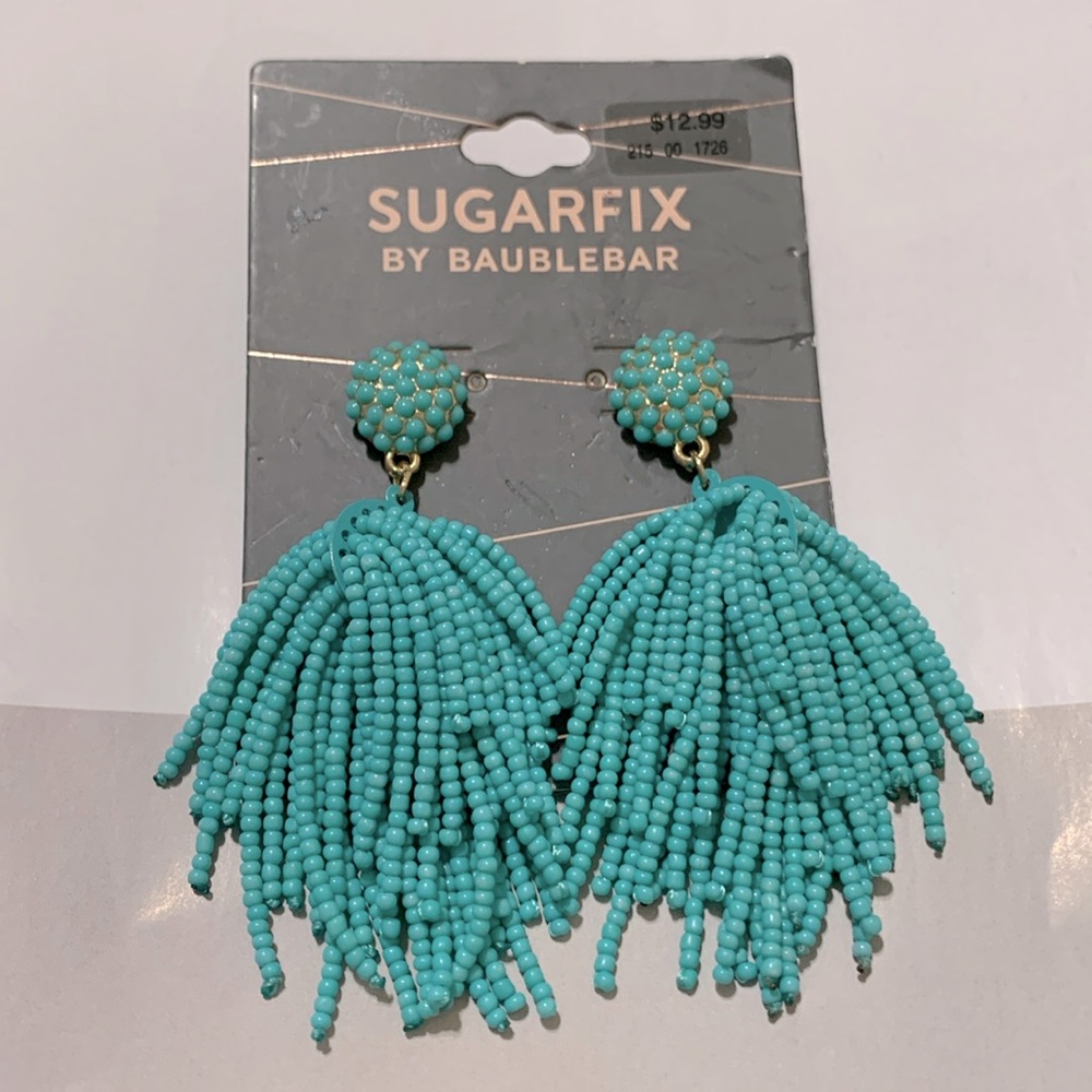 BAUBLEBAR Earrings Aqua new